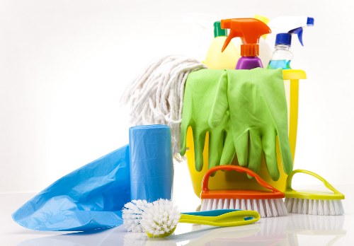 Curtain cleaning service in a St Helier home interior